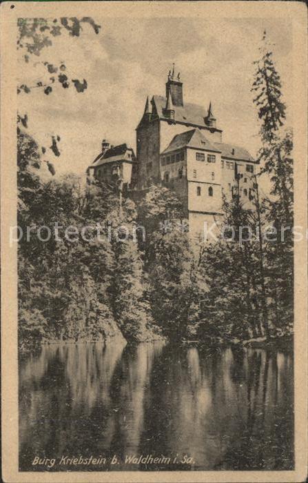 Waldheim Sachsen Burg Kriebstein