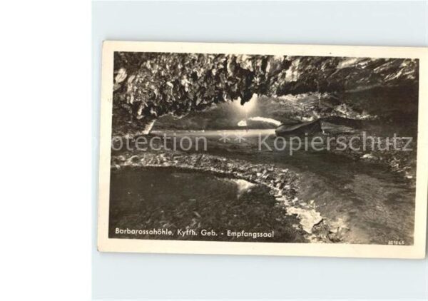 Kyffhaeuser Barbarossahöhle Empfangssaal