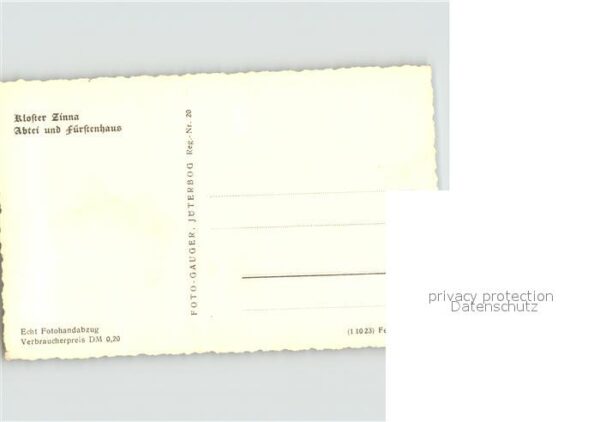Zinna Kloster Zinna Abtei und Fürstenhaus – Bild 2