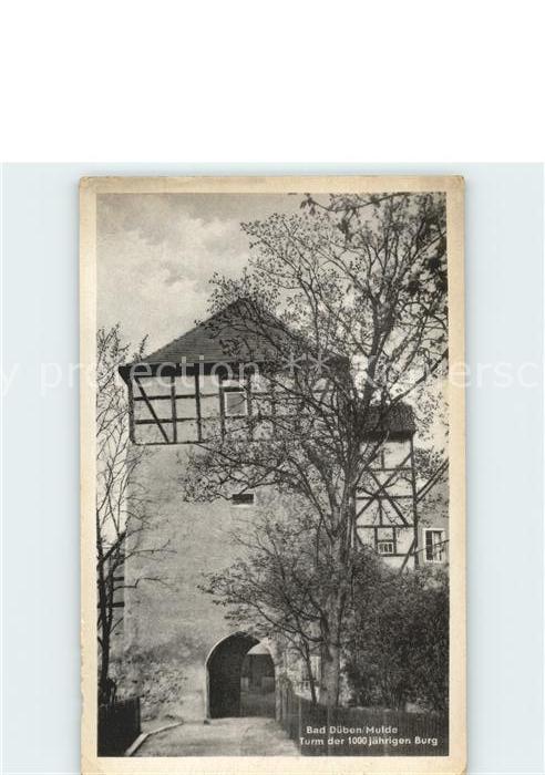 Bad Dueben Turm der 1000jährigen Burg