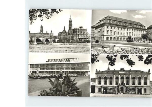Dresden Elbansicht Hotel Gewandhaus Kulturpalas