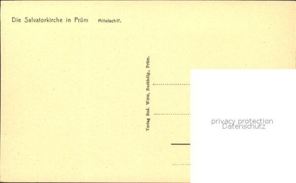 Pruem Eifel Salvatorkirche Mittelschiff – Bild 2