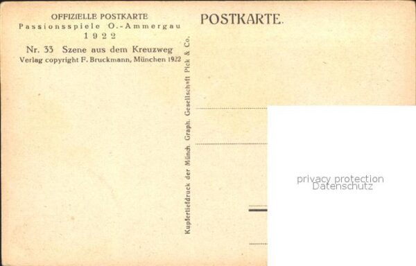 Oberammergau Passionsspiele Szene aus dem Kreuzweg – Bild 2