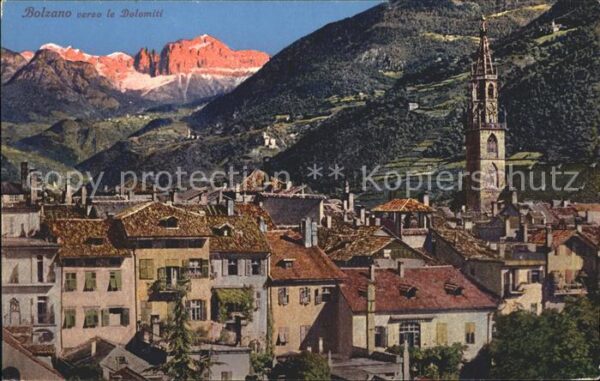Bolzano verso le Dolomiti