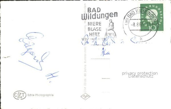 Bad Wildungen Kurpark Fürstenhof Badehotel und Wandel – Bild 2