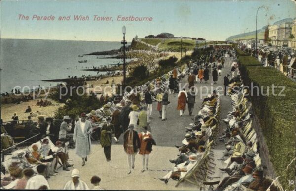 Eastbourne Sussex The Parade an Wish Tower