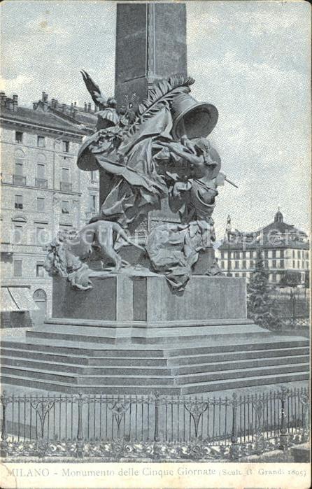 Milano Monumento delle Cinque Giornate