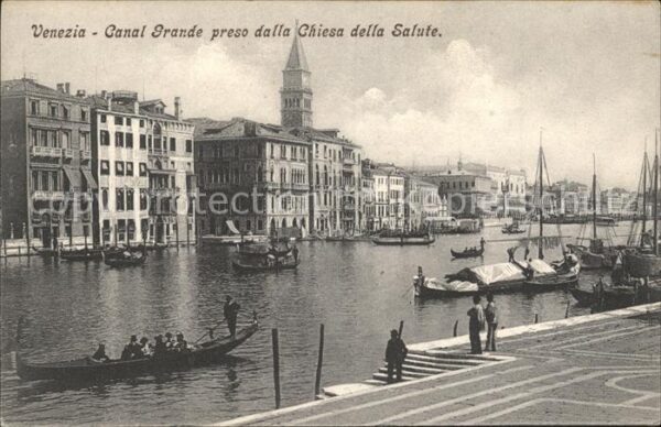 Venezia Venedig Canal Grande preso dalla Chiesa della S