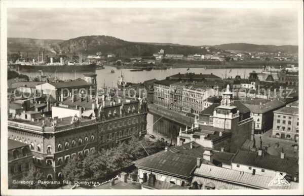 Goeteborg Panorama fran Domkyrkan
