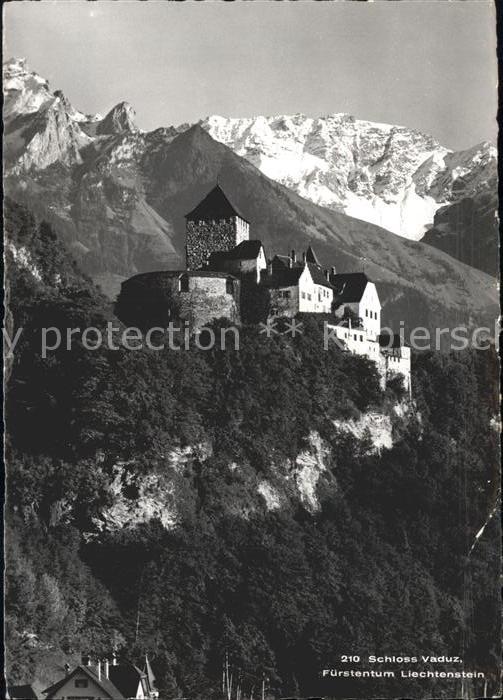 Liechtenstein  Schloss Vaduz
