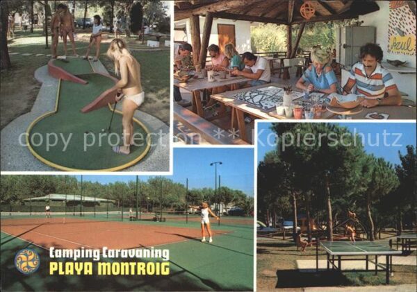 Cambrils Camping Caravaning Playa Montroig Minig
