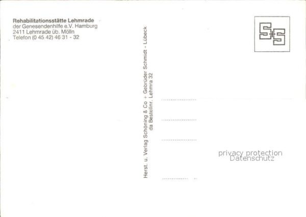 Lehmrade Rehabilitationsstätte der Genesendenhil – Bild 2