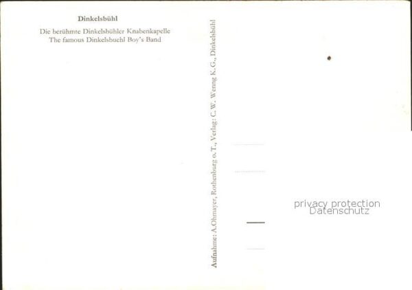 Dinkelsbuehl Dinkelsbühler Knabenkapelle – Bild 2
