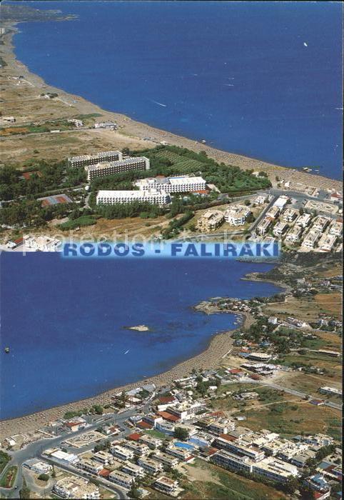 Faliraki Rhodos Fliegeraufnahme