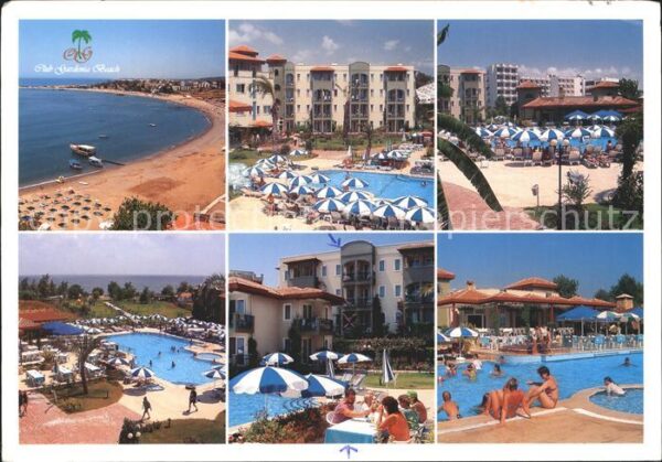 Alanya da calup Gardenia Beach Hotel den görün