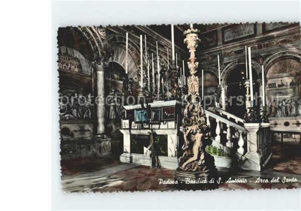 Padova Basilica di S Antonio Arca del Santo