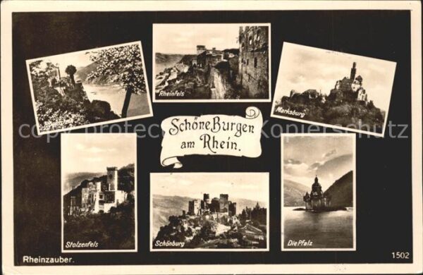 Stolzenfels Schöne Burgen am Rhein Rheinzauber