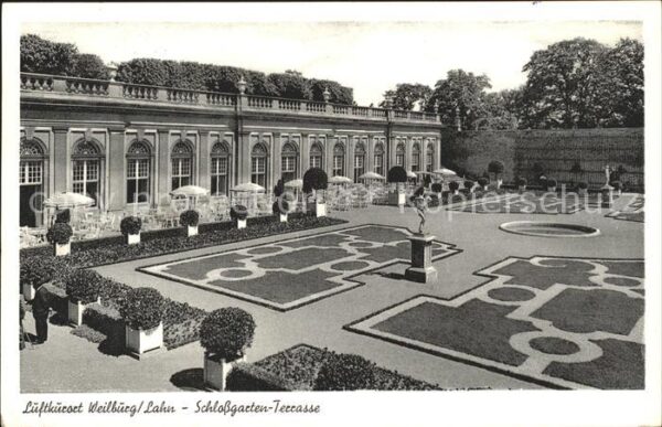 Weilburg Schlossgarten Terrasse