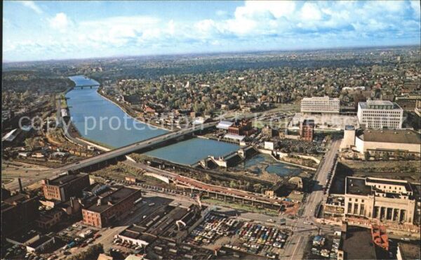 Rochester New York View as seen from top of Xerox Square O