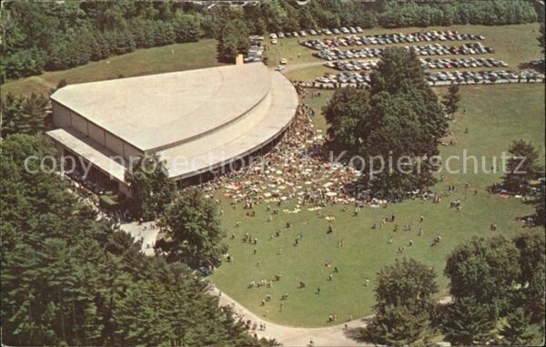 Lenox Massachusetts Tanglewood in the Berkshires Music Shed