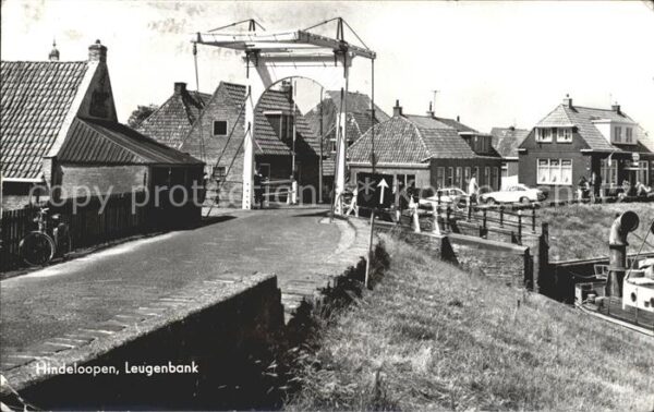 Hindeloopen Leukenbank Zugbrücke
