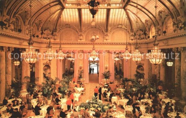 San Francisco California Sheraton Palace Hotel Dining Room