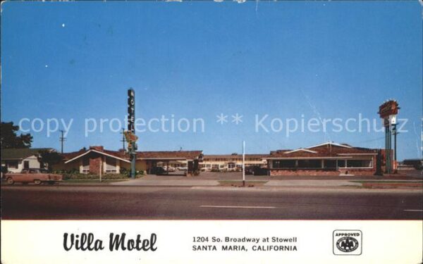 Santa Maria California Villa Motel