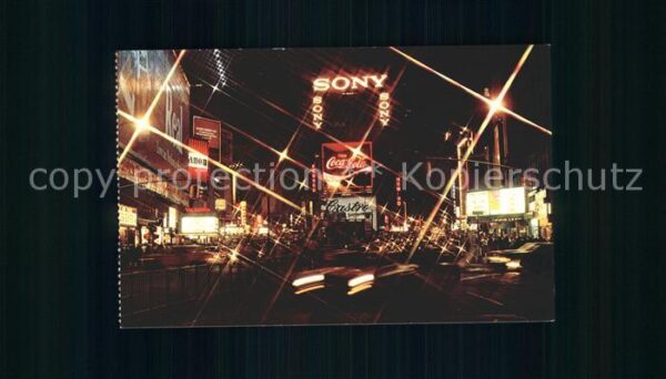 New York City Times Square at night