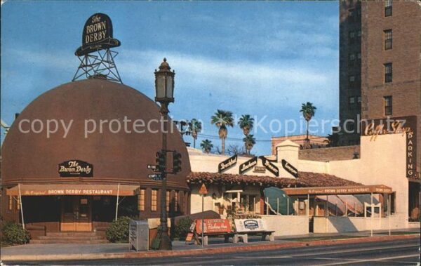 Los Angeles California Brown Derby Restaurant