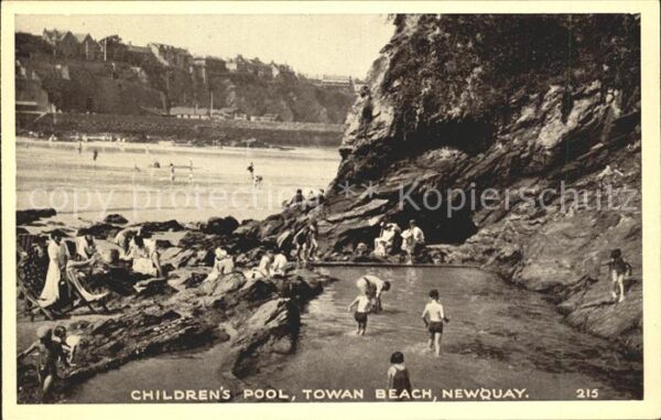 Newquay Children's Pool Towan Beach
