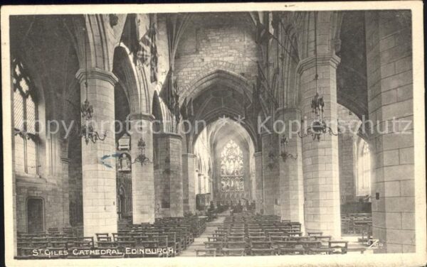 Edinburgh Scotland St Giles Cathedral