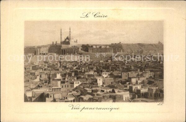 Le Caire Aegypten Vue panoramique