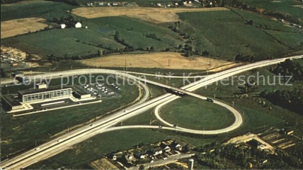Pennsylvania Turnpike Aerial view