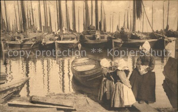 Volendam De visschersvloot