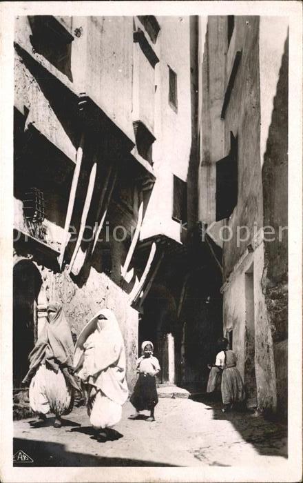 Alger Algerien Rue Arabe