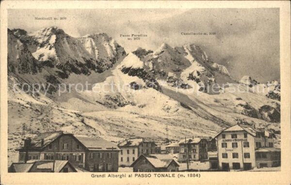 Passo Tonale Grandi Albergi Alpen