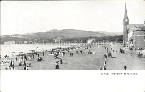 Largs Victoria Esplanade Beach Church