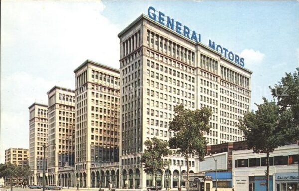 Detroit Michigan General Motors Building