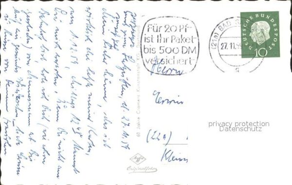 Bad Salzuflen Hauptallee mit Leuchtfontaine Gedicht – Bild 2