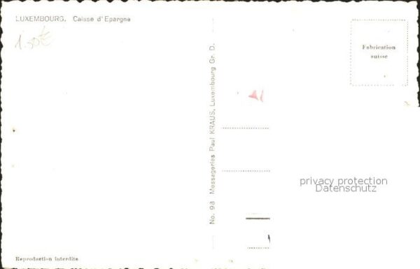 LUXEMBOURG  Luxemburg Caisse d_Epargne – Bild 2