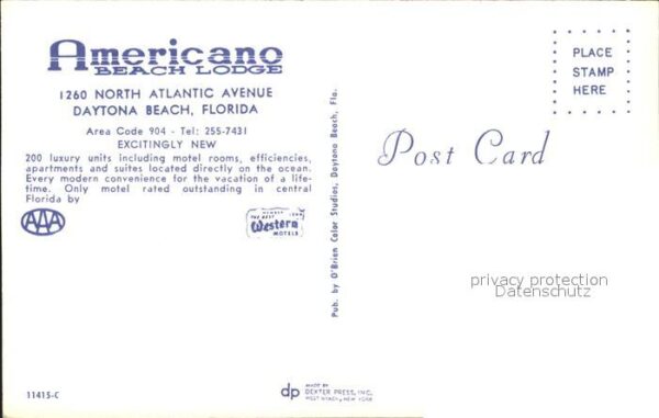 Daytona Beach Americano Beach Lodge Swimming Pool – Bild 2
