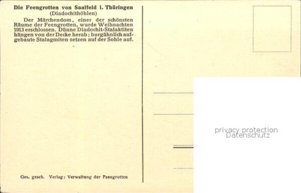 Saalfeld Saale Feengrotten Märchendom mit der Gralsbur – Bild 2