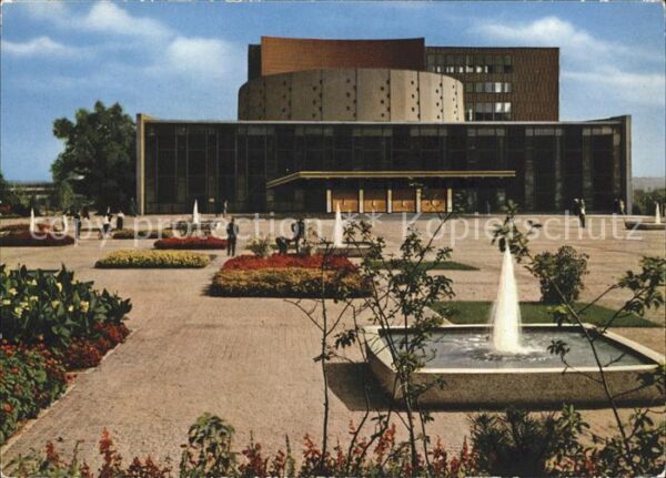 Kassel Staatstheater Brunnen