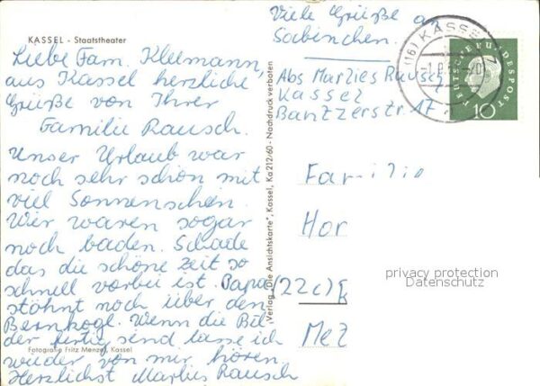 Kassel Staatstheater Brunnen – Bild 2