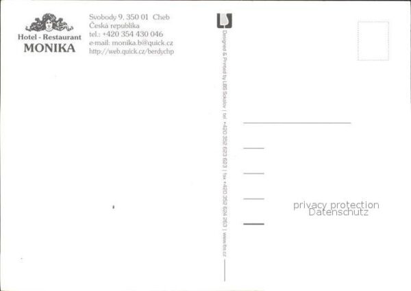Cheb Eger Hotel Restaurant Monika See – Bild 2