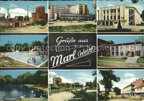 Marl Westfalen Zeche Klinik Theater Die Insel Schiller