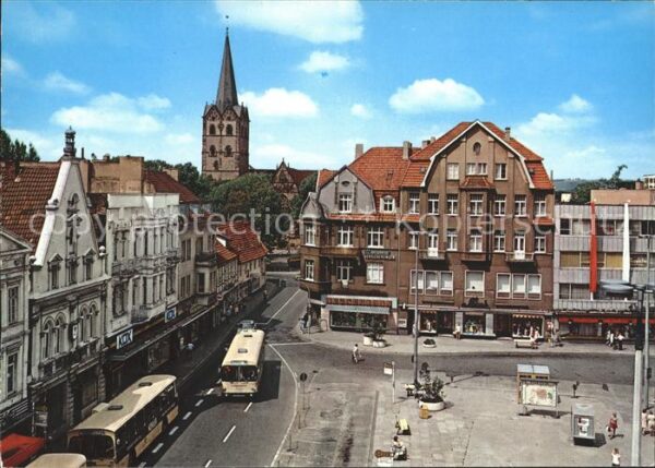 Herford Alter Markt und Münsterkirche