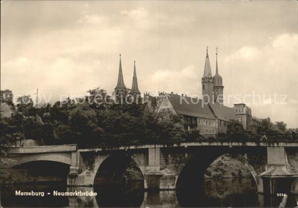 Merseburg Saale Neumarktbrücke