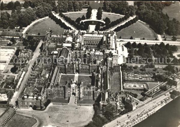 Middlesex Hampton Court Palace aerial view