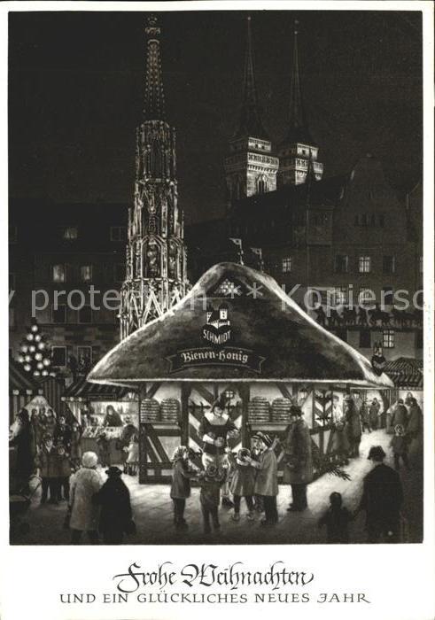 Nuernberg Christkindles Markt St Sebalduskirche W